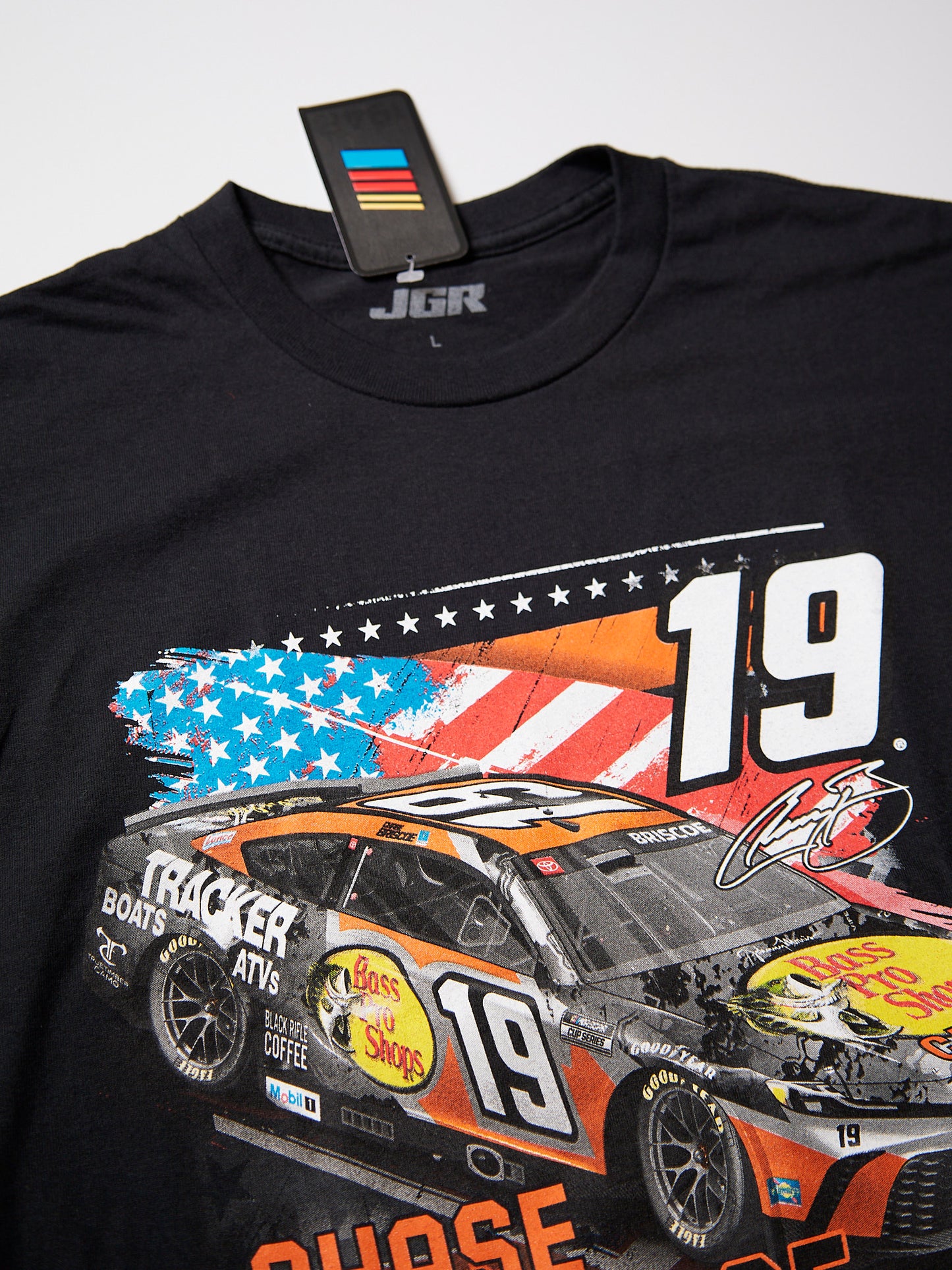 BASS PRO SHOP NASCAR CHASE PATRIOTIC TEE