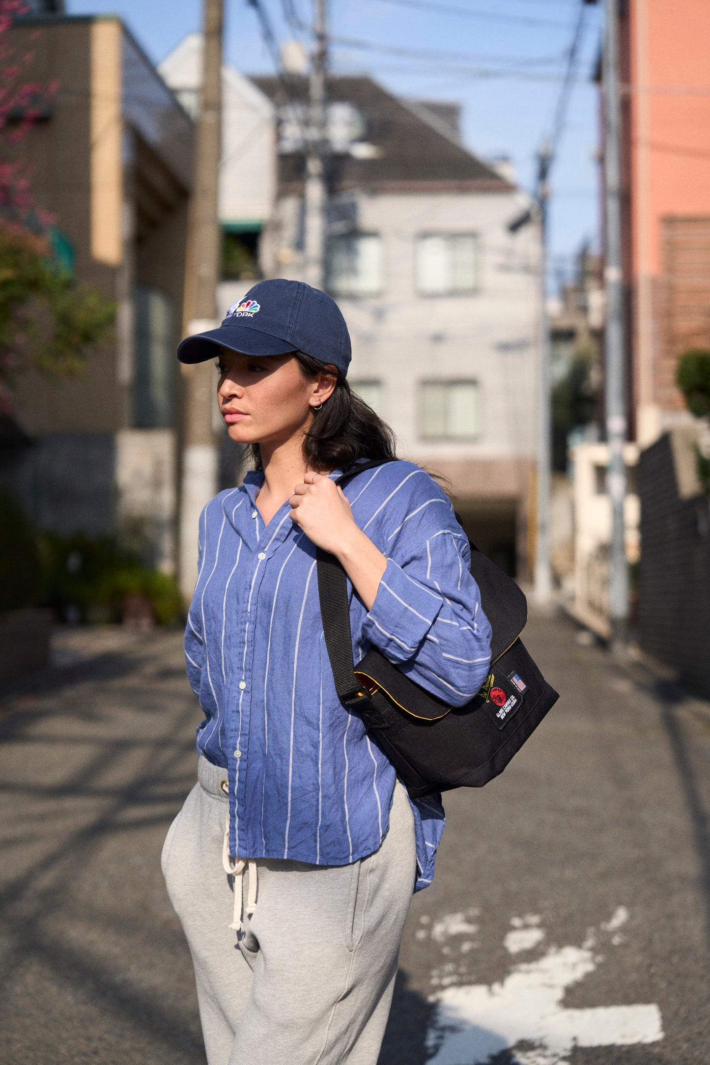 【Restock】De Martini_ MESSENGER BAG (SMALL) _nylon