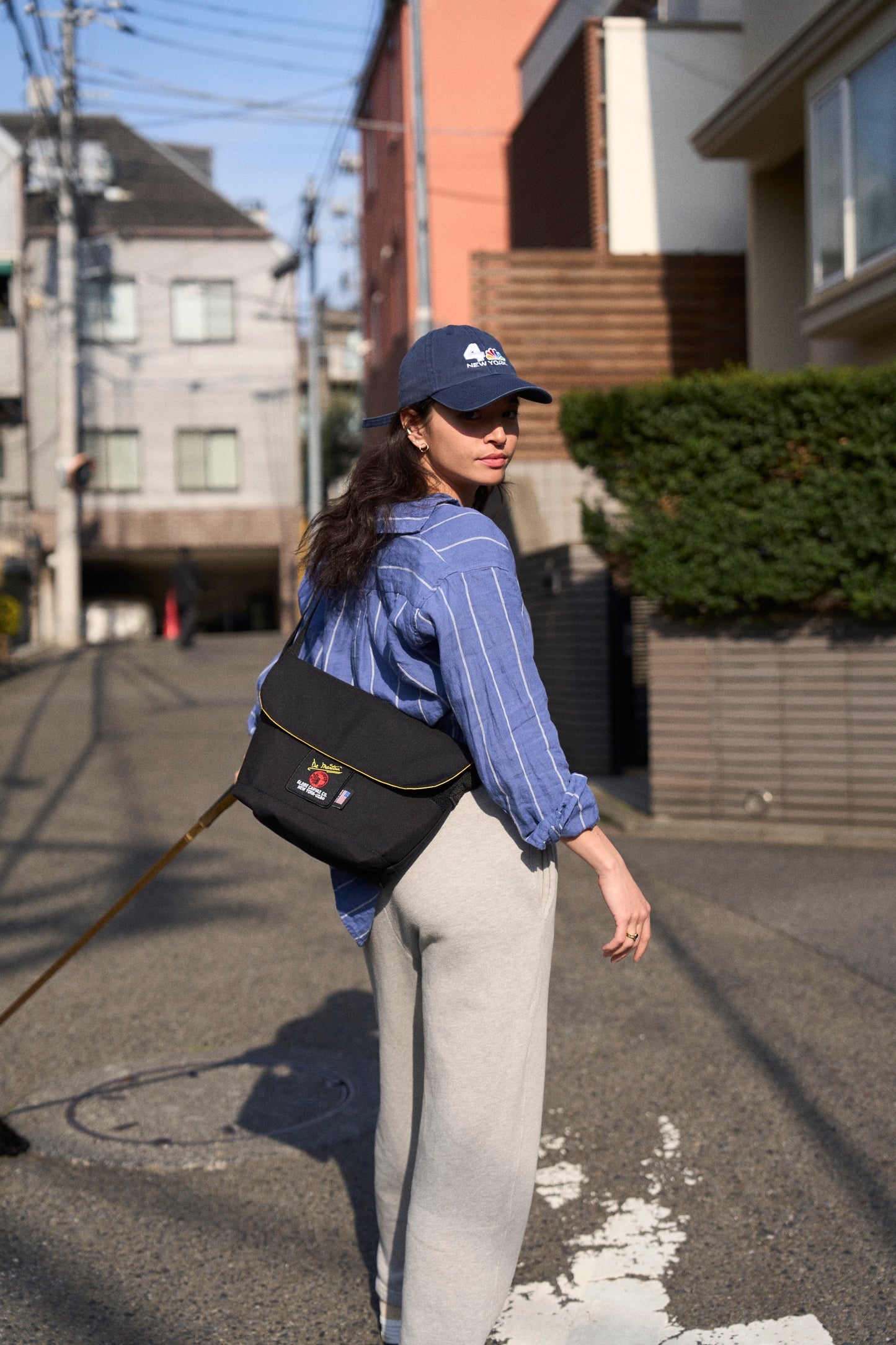 【Restock】De Martini_ MESSENGER BAG (SMALL) _nylon