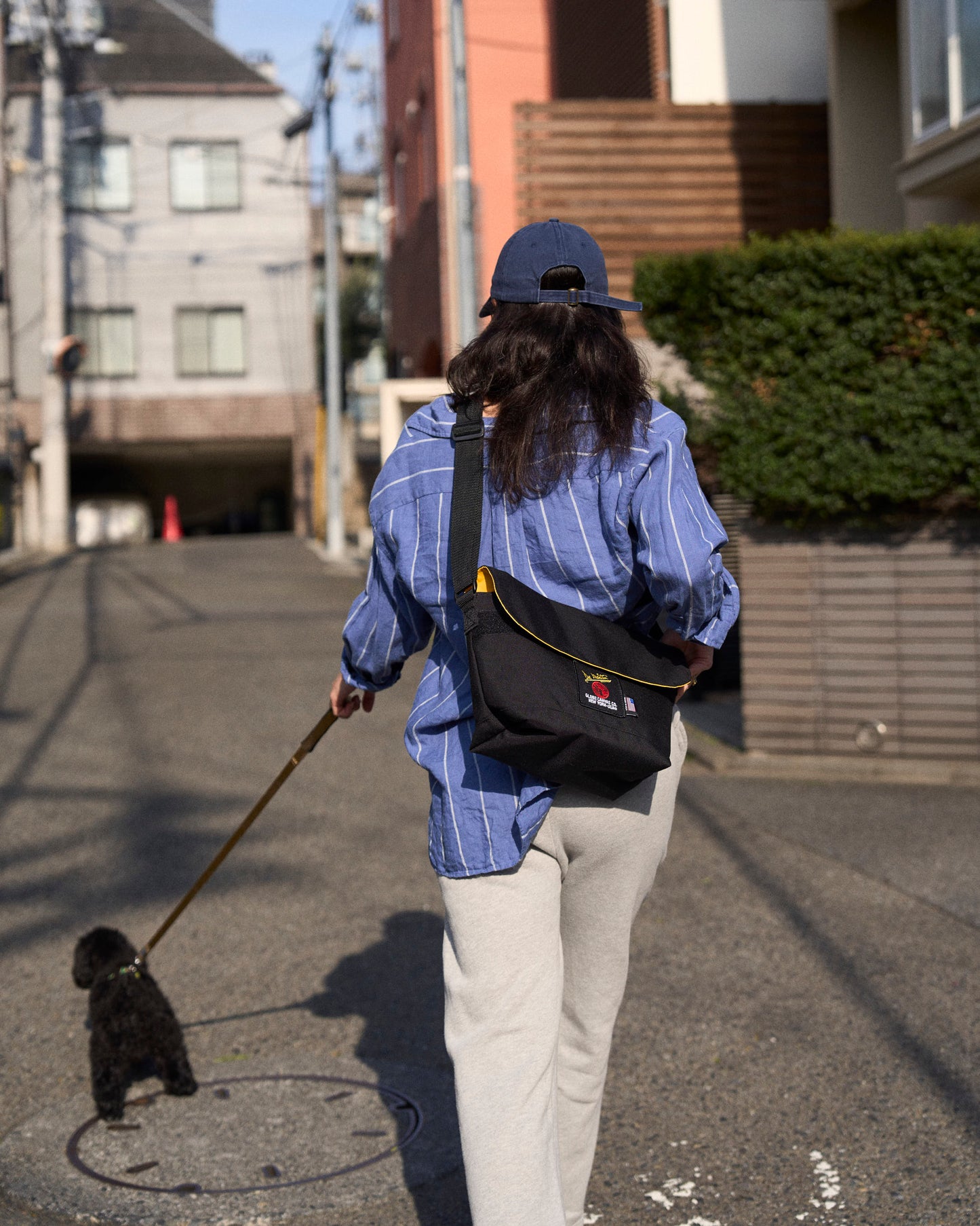 【Restock】De Martini_ MESSENGER BAG (SMALL) _nylon