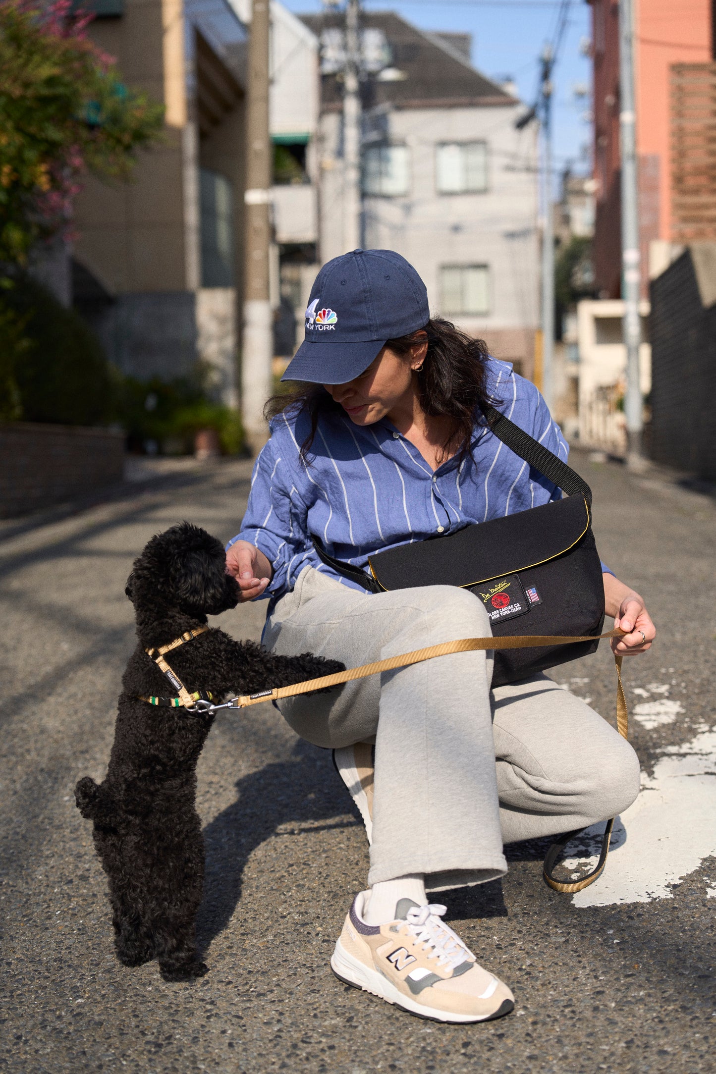 【Restock】De Martini_ MESSENGER BAG (SMALL) _nylon