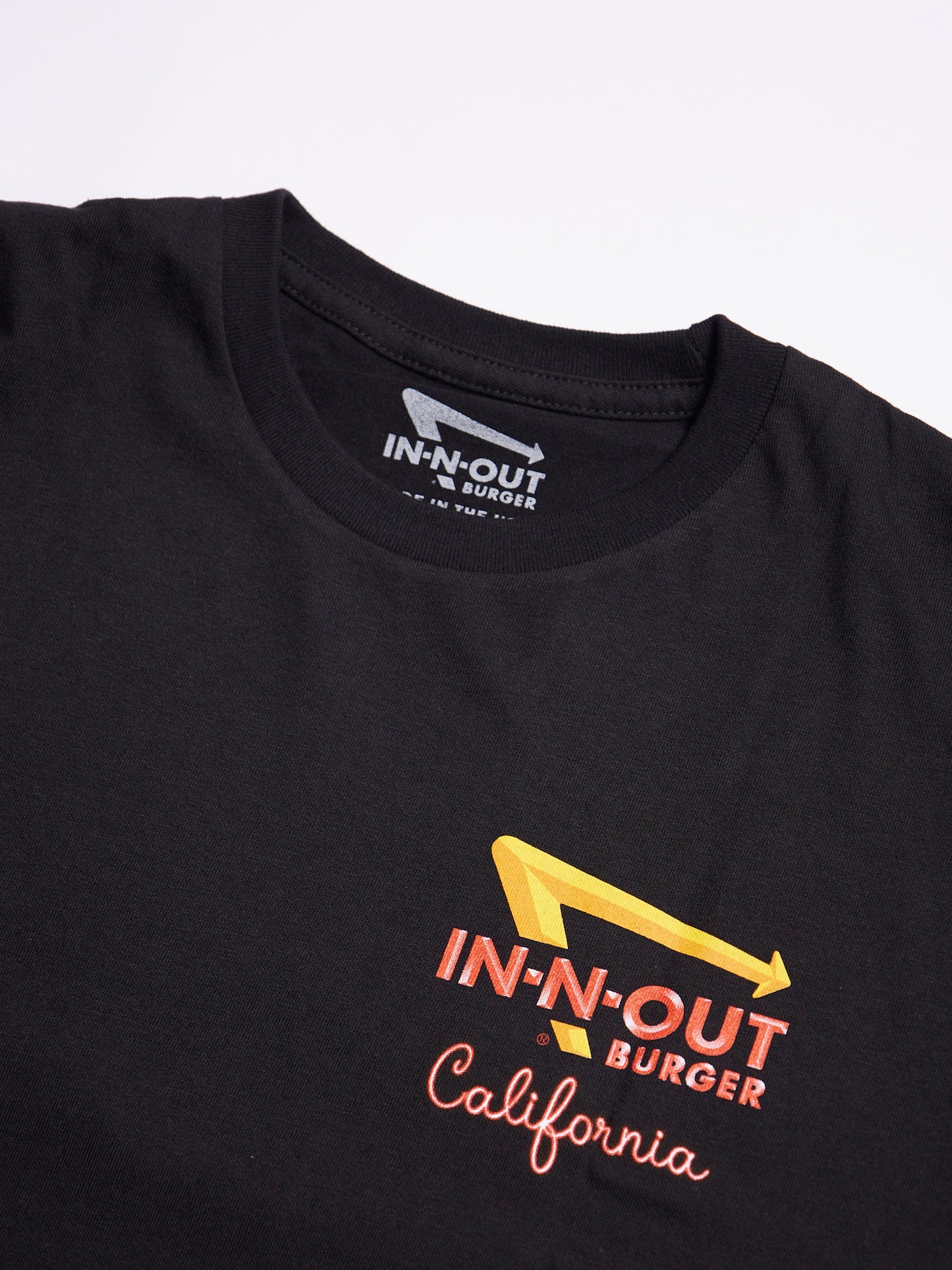 【LA 買い付け 希少】 IN-N-OUT BURGER S/S TEE 2018 BLACK HOLLYWOOD CRUISING