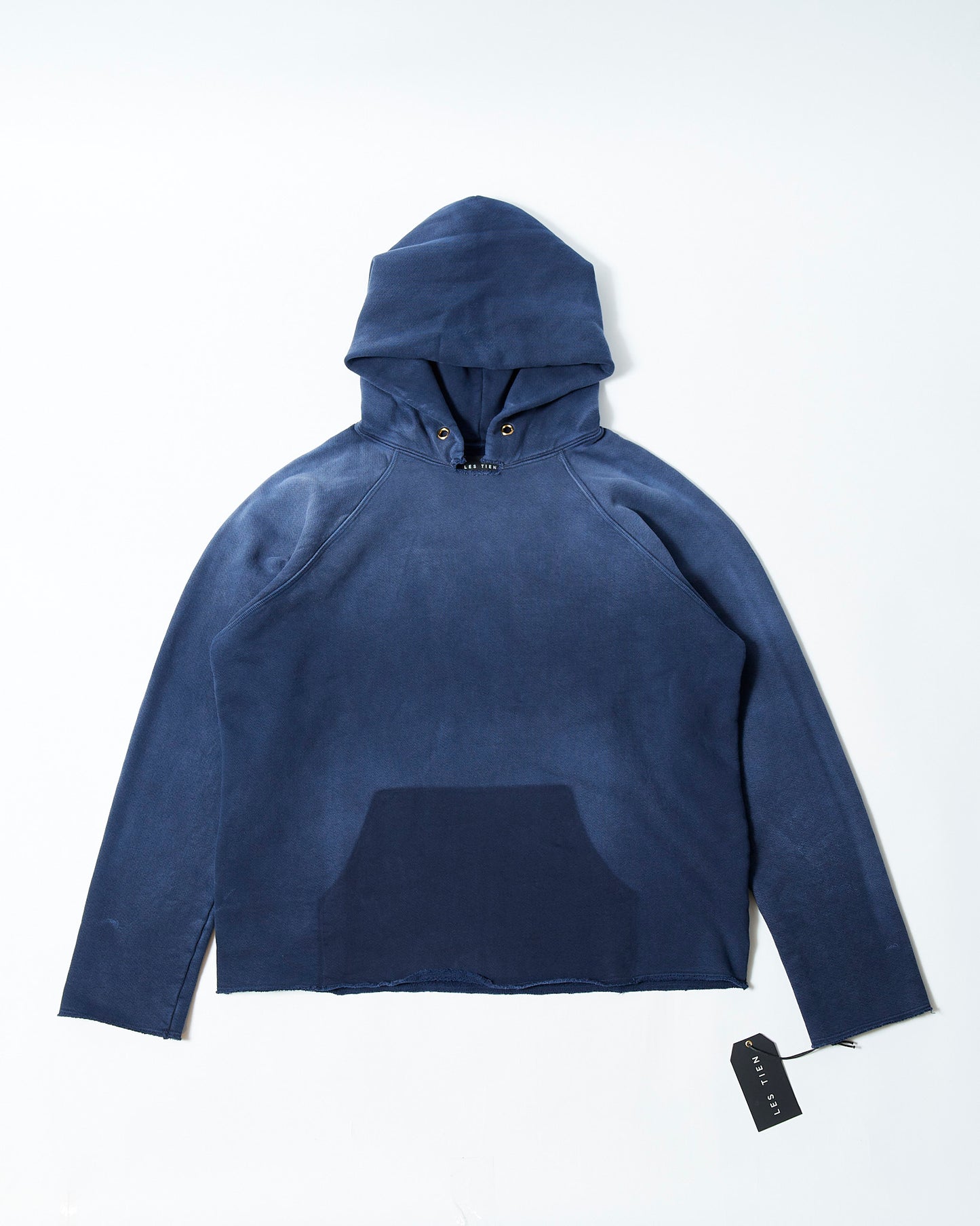 【NEW】LES TIEN_RAW RAGLAN HOODIE