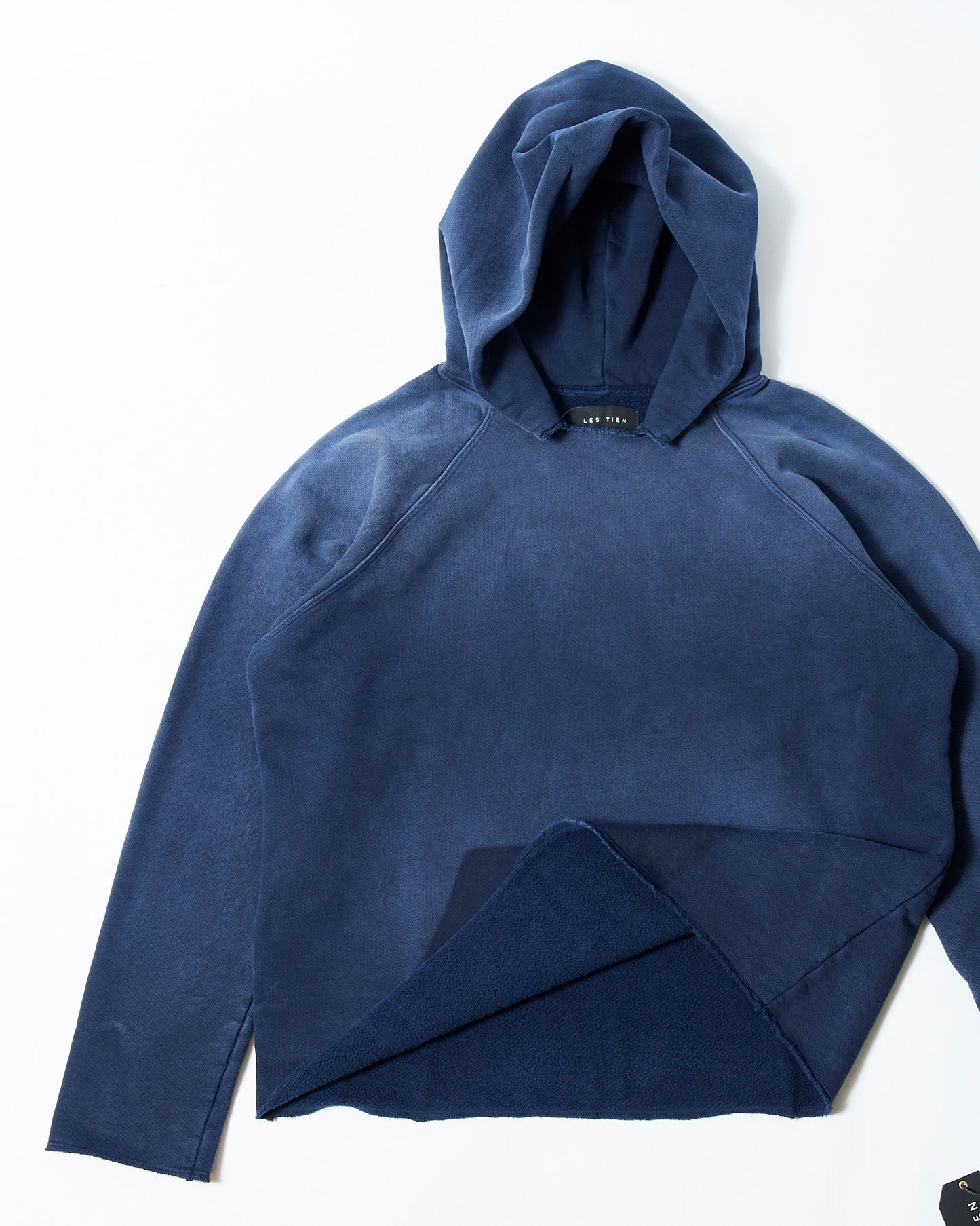 【NEW】LES TIEN_RAW RAGLAN HOODIE