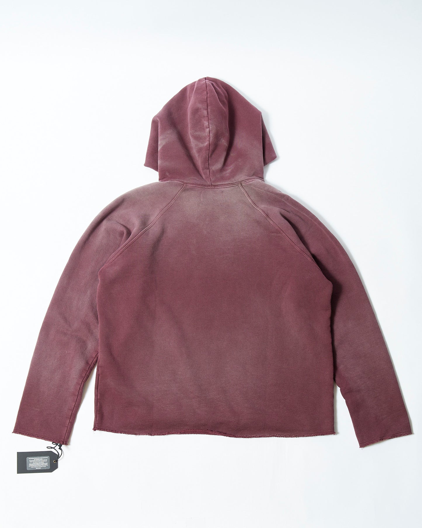 【NEW】LES TIEN_RAW RAGLAN HOODIE