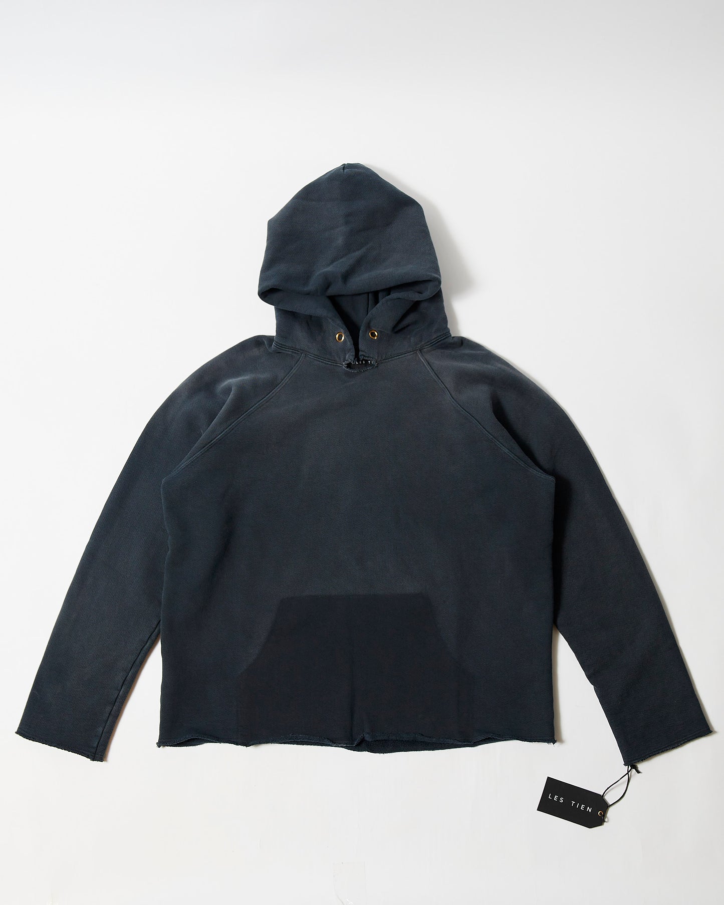 【NEW】LES TIEN_RAW RAGLAN HOODIE