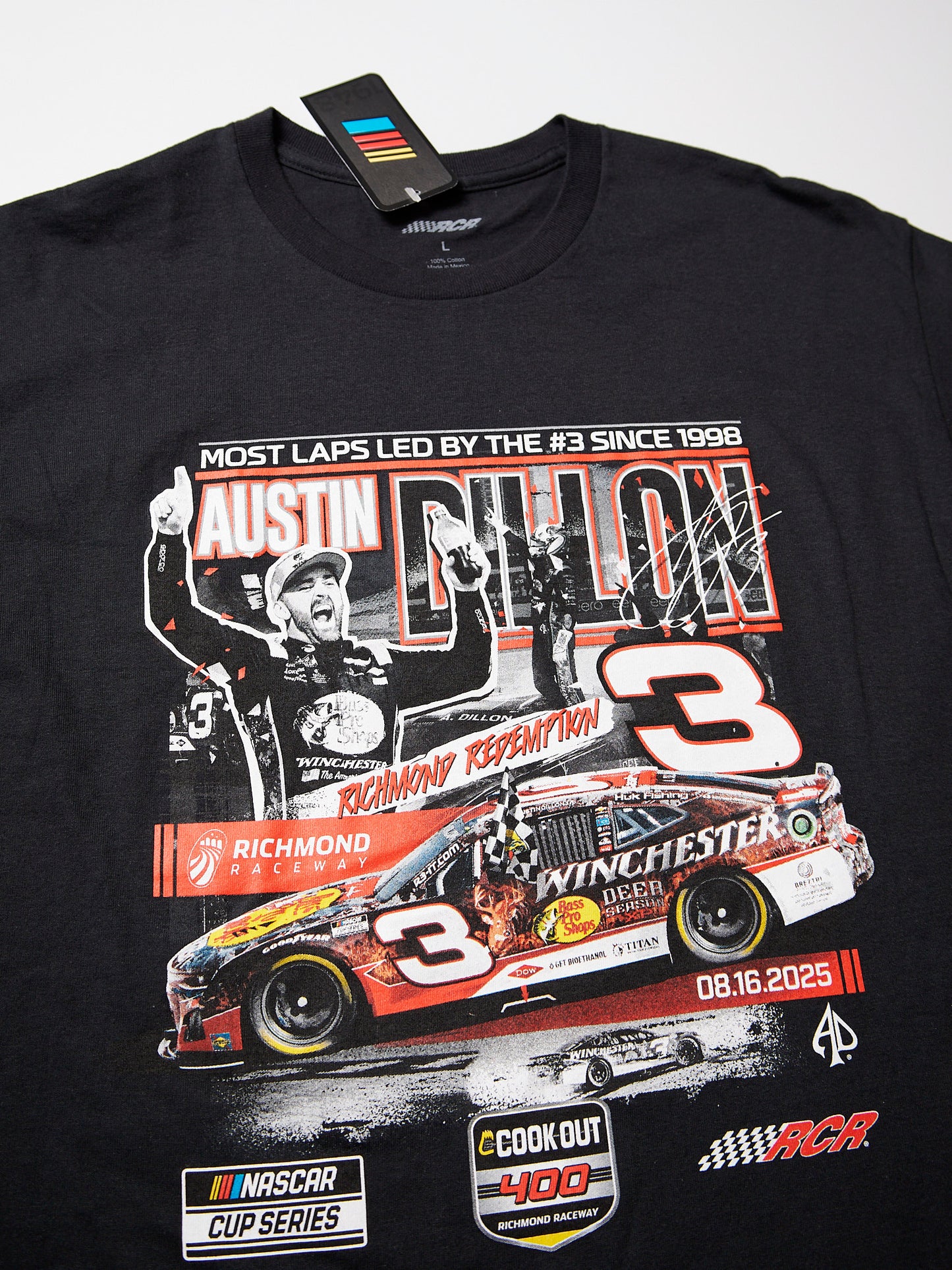 BASS PRO SHOP NASCAR AUSTIN DILLON TEE