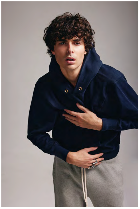 LES TIEN_CROPPED HOODIE_CF-1001