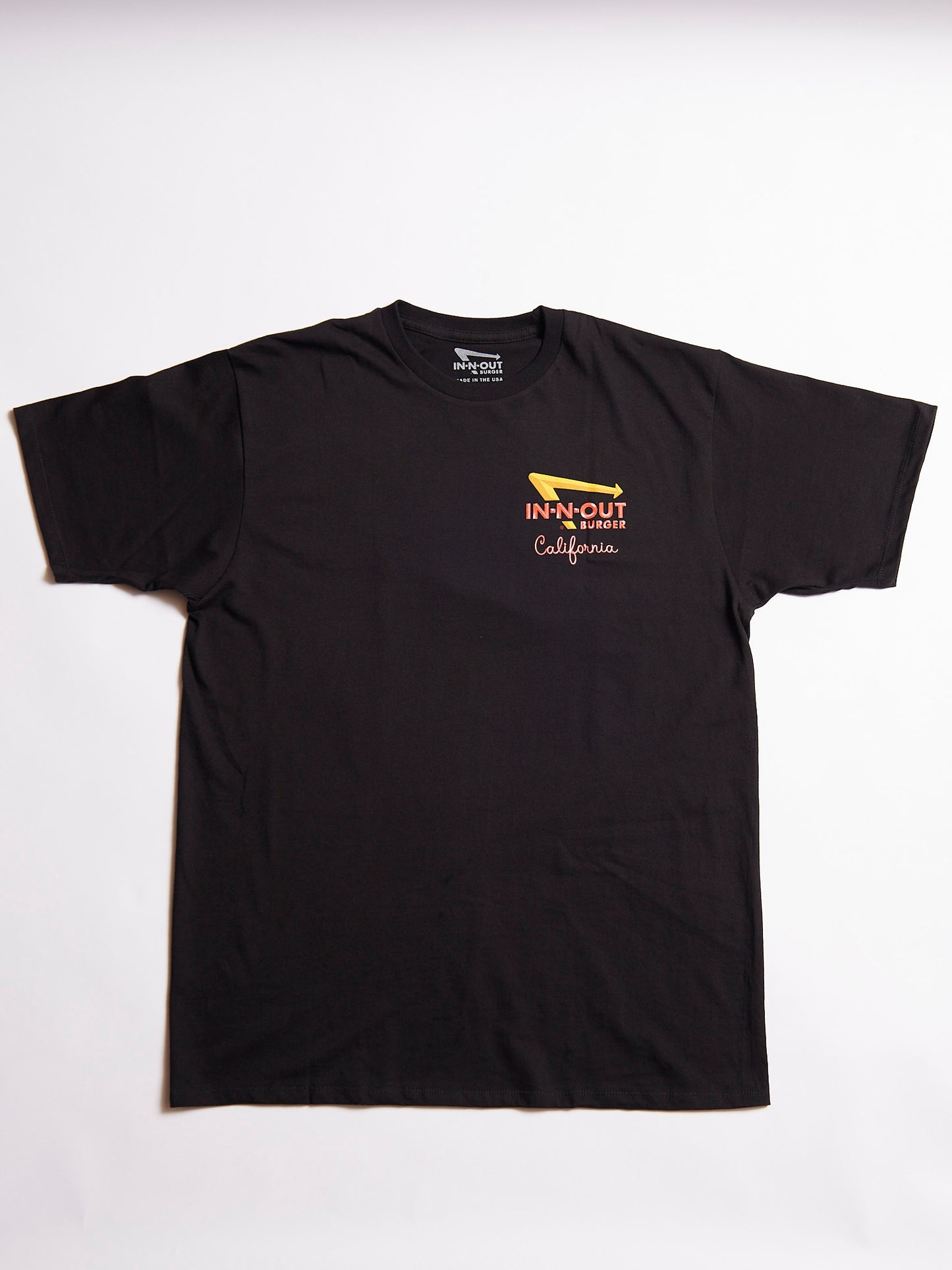 【LA 買い付け 希少】 IN-N-OUT BURGER S/S TEE 2018 BLACK HOLLYWOOD CRUISING