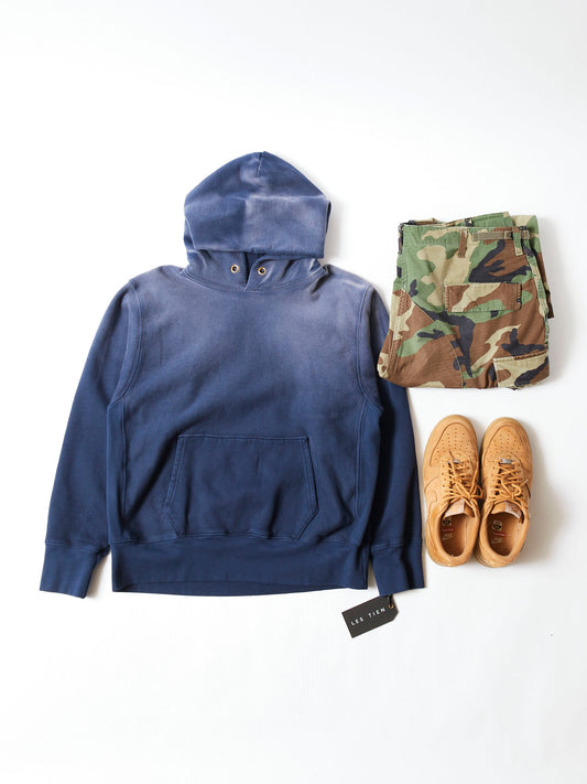 LES TIEN_CROP HOODIE_SUN FADED_CF-1001-SF