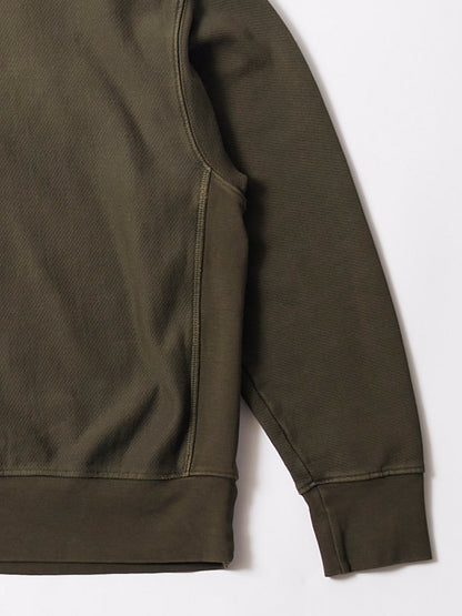 【NEW】LES TIEN_CROP CREW_PIGMENT DYE_CF-1003-PD
