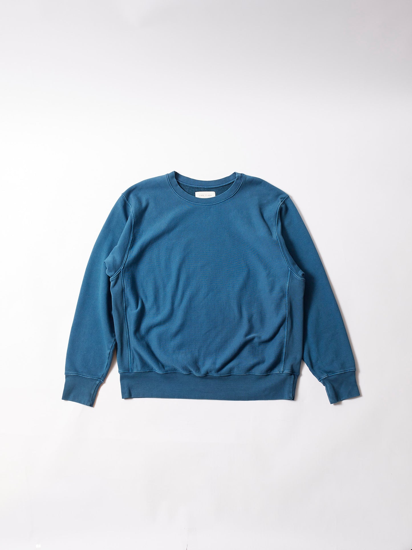 【NEW】LES TIEN_CROP CREW_PIGMENT DYE_CF-1003-PD