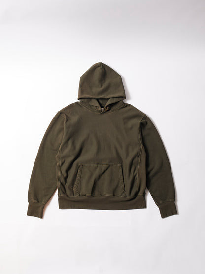 【NEW】LES TIEN_CROP HOODIE_PIGMENT DYE_CF-1001-PD