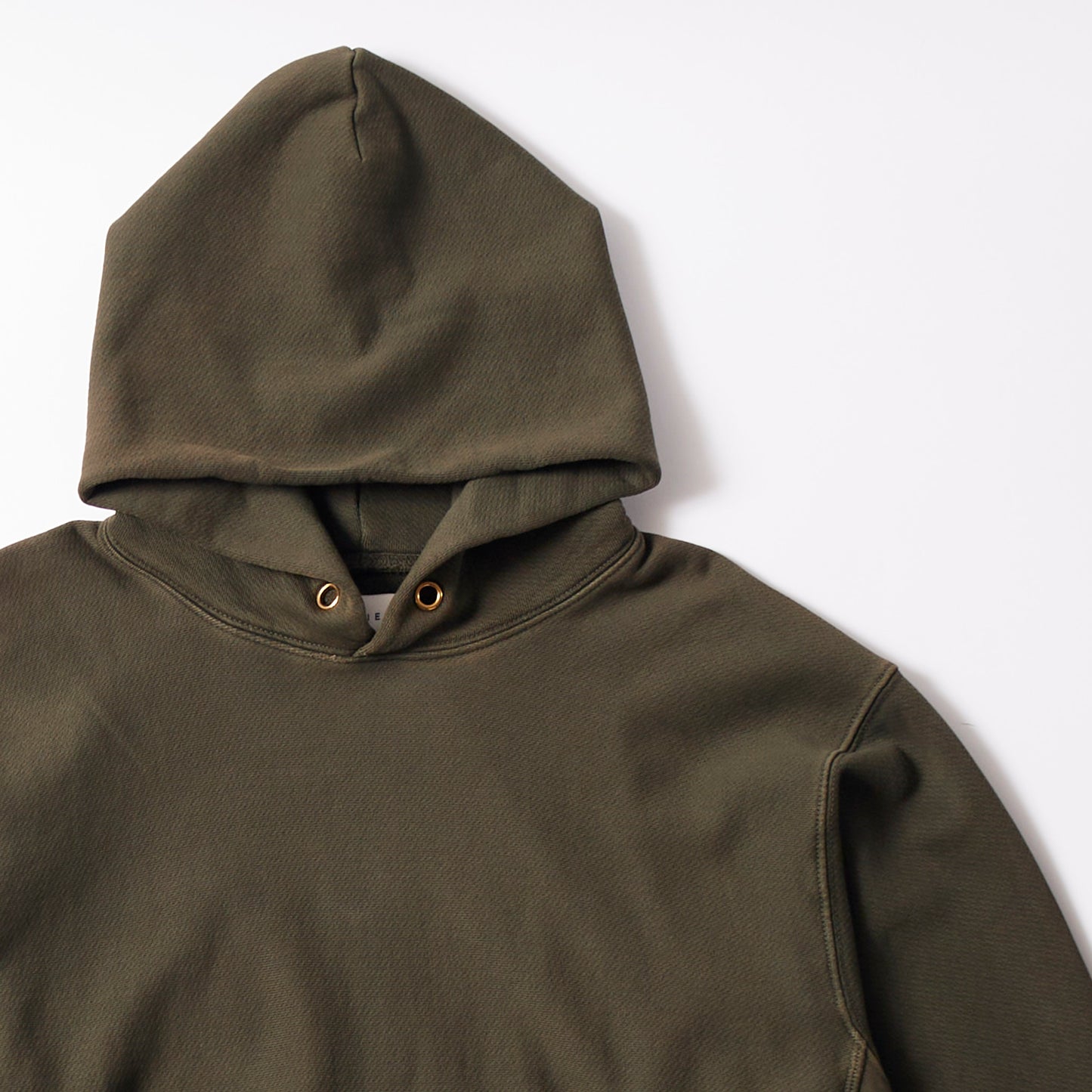 【NEW】LES TIEN_CROP HOODIE_PIGMENT DYE_CF-1001-PD