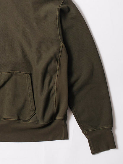 【NEW】LES TIEN_CROP HOODIE_PIGMENT DYE_CF-1001-PD