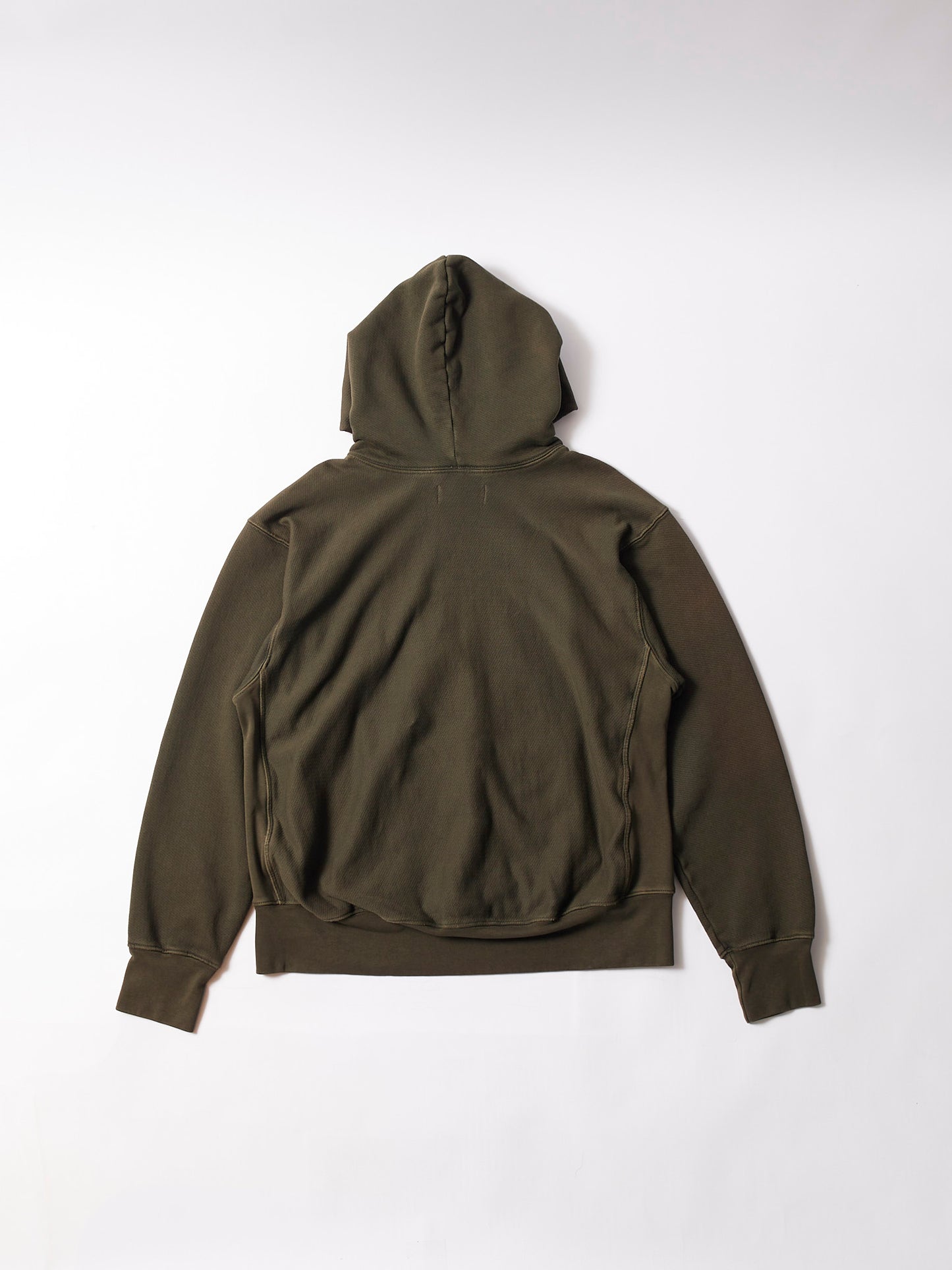 【NEW】LES TIEN_CROP HOODIE_PIGMENT DYE_CF-1001-PD