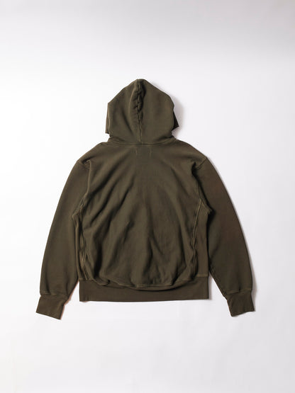 【NEW】LES TIEN_CROP HOODIE_PIGMENT DYE_CF-1001-PD
