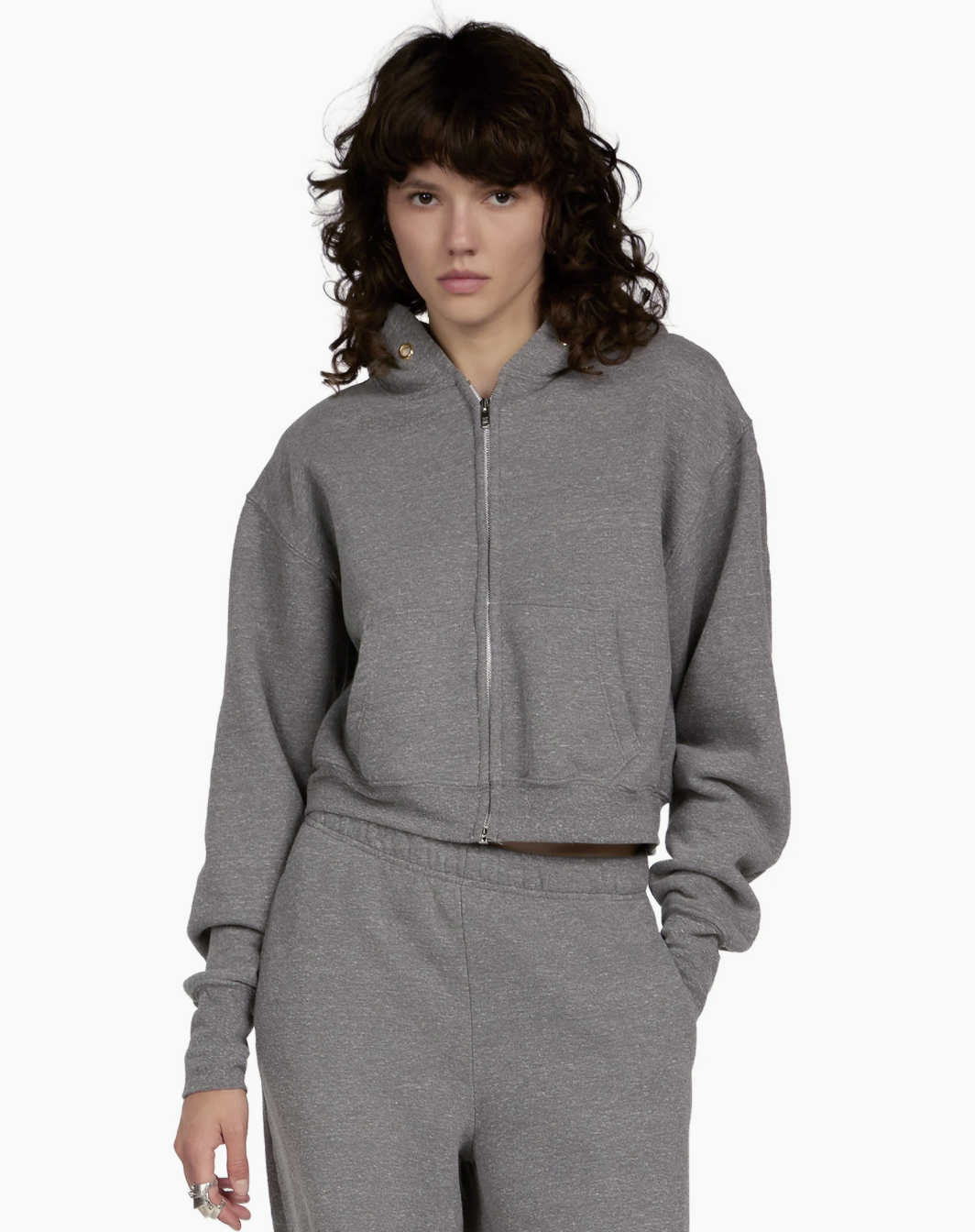 【NEW】LES TIEN_ZENDAYA ZIP HOODIE_W-TB-1059