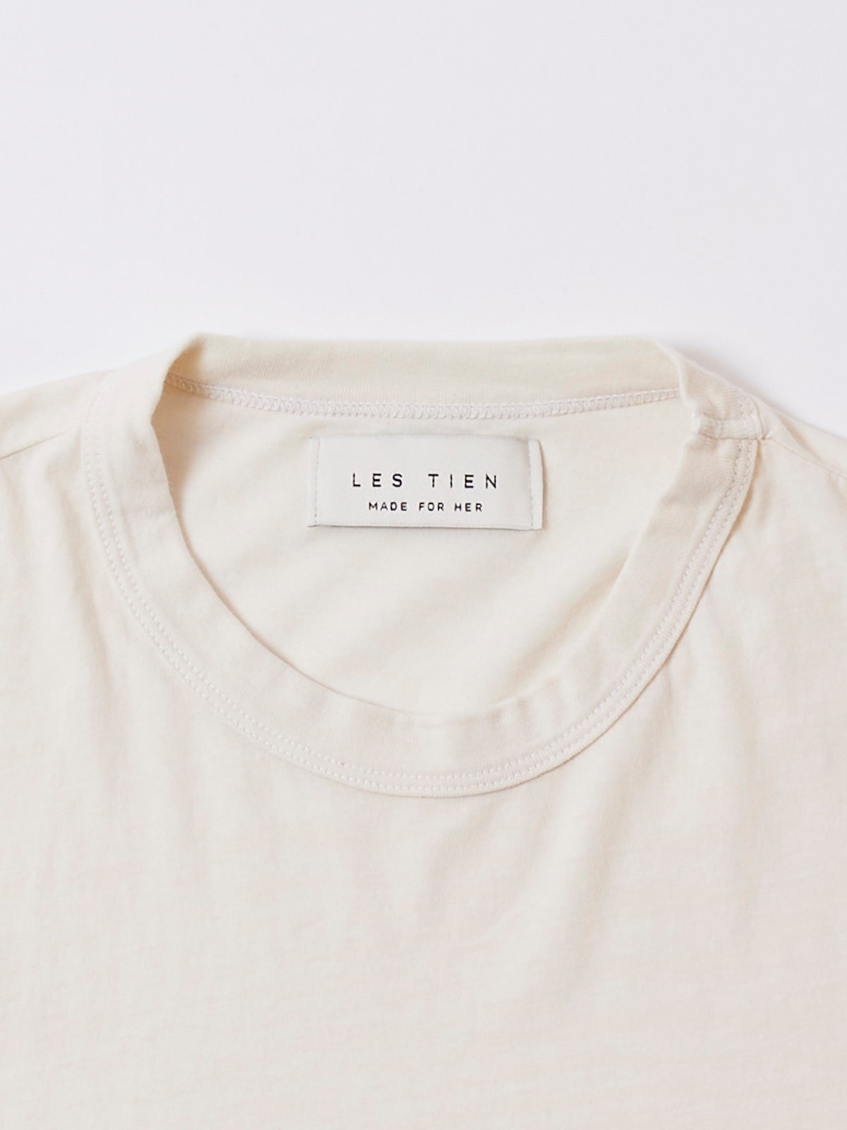 【NEW】LES TIEN_JANE CLASSIS TEE_W-CC-2084