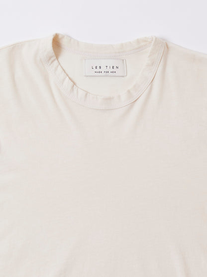 【NEW】LES TIEN_MERT LONG SLEEVE CROP TEE_W-CC-2061