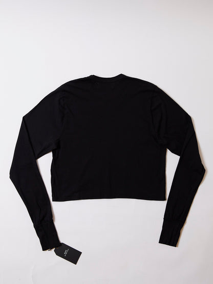 【NEW】LES TIEN_MERT LONG SLEEVE CROP TEE_W-CC-2061