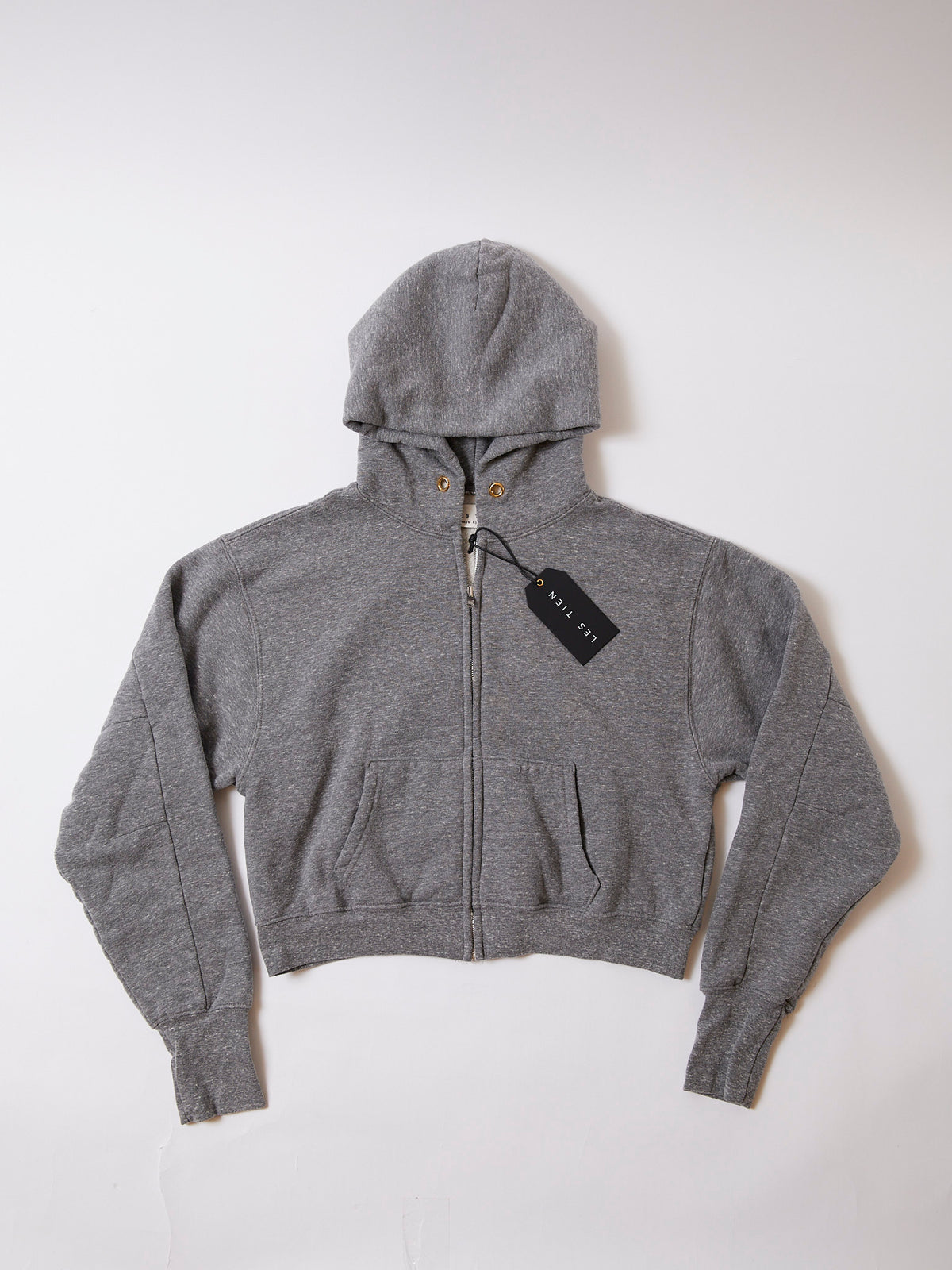 【NEW】LES TIEN_ZENDAYA ZIP HOODIE_W-TB-1059