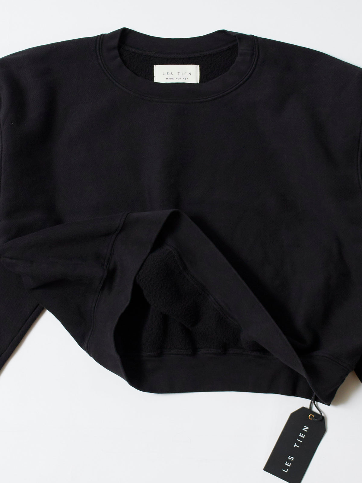 【NEW】LES TIEN_RIDER CROP CREW_W-CF-1049