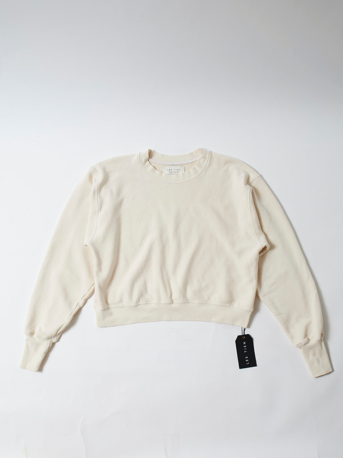 【NEW】LES TIEN_RIDER CROP CREW_W-CF-1049