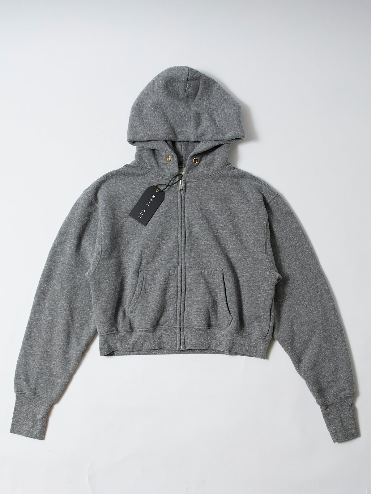 【NEW】LES TIEN_ZENDAYA ZIP HOODIE_W-TB-1059