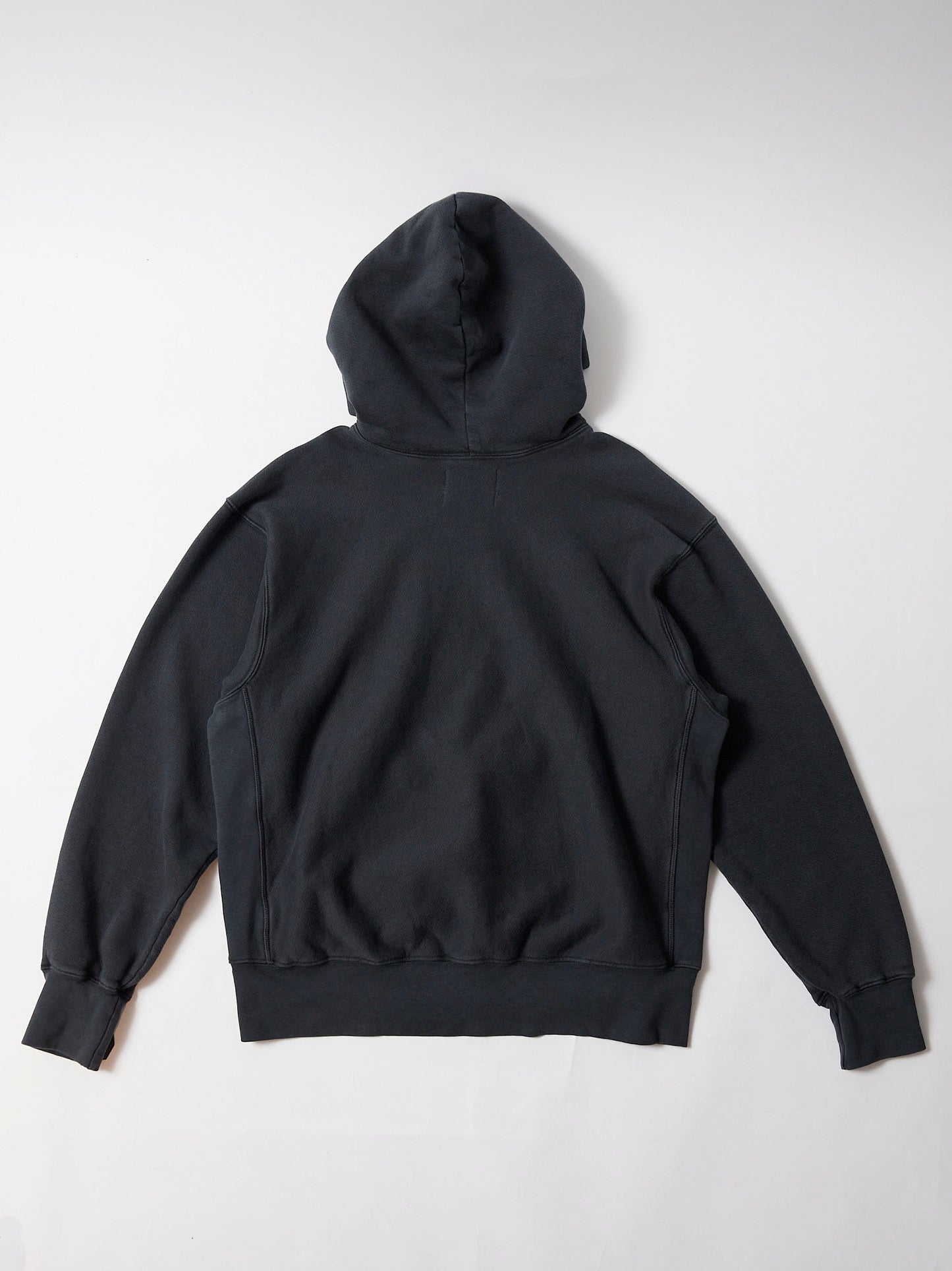 【NEW COLOR】LES TIEN_CROPPED HOODIE_CF-1001 (FADED BLACK)