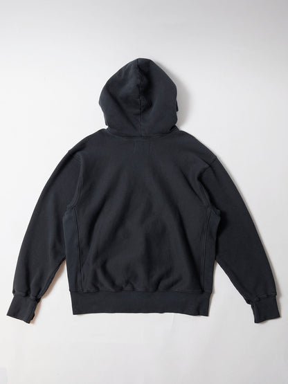 【NEW COLOR】LES TIEN_CROPPED HOODIE_CF-1001 (FADED BLACK)