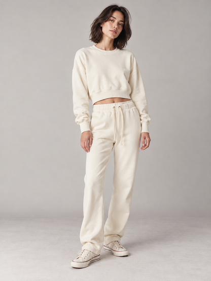 【NEW】LES TIEN_RIDER CROP CREW_W-CF-1049