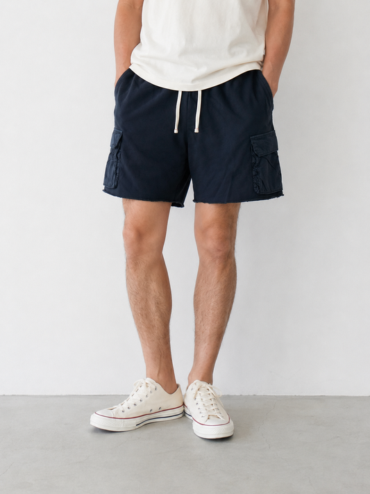 【NEW COLOR】LES TIEN_CARGO YACHT SHORT_CF-3047 (FADED BLACK)