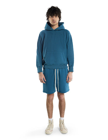 【NEW】LES TIEN_CROP HOODIE_PIGMENT DYE_CF-1001-PD