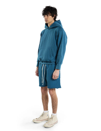 【NEW】LES TIEN_CROP HOODIE_PIGMENT DYE_CF-1001-PD