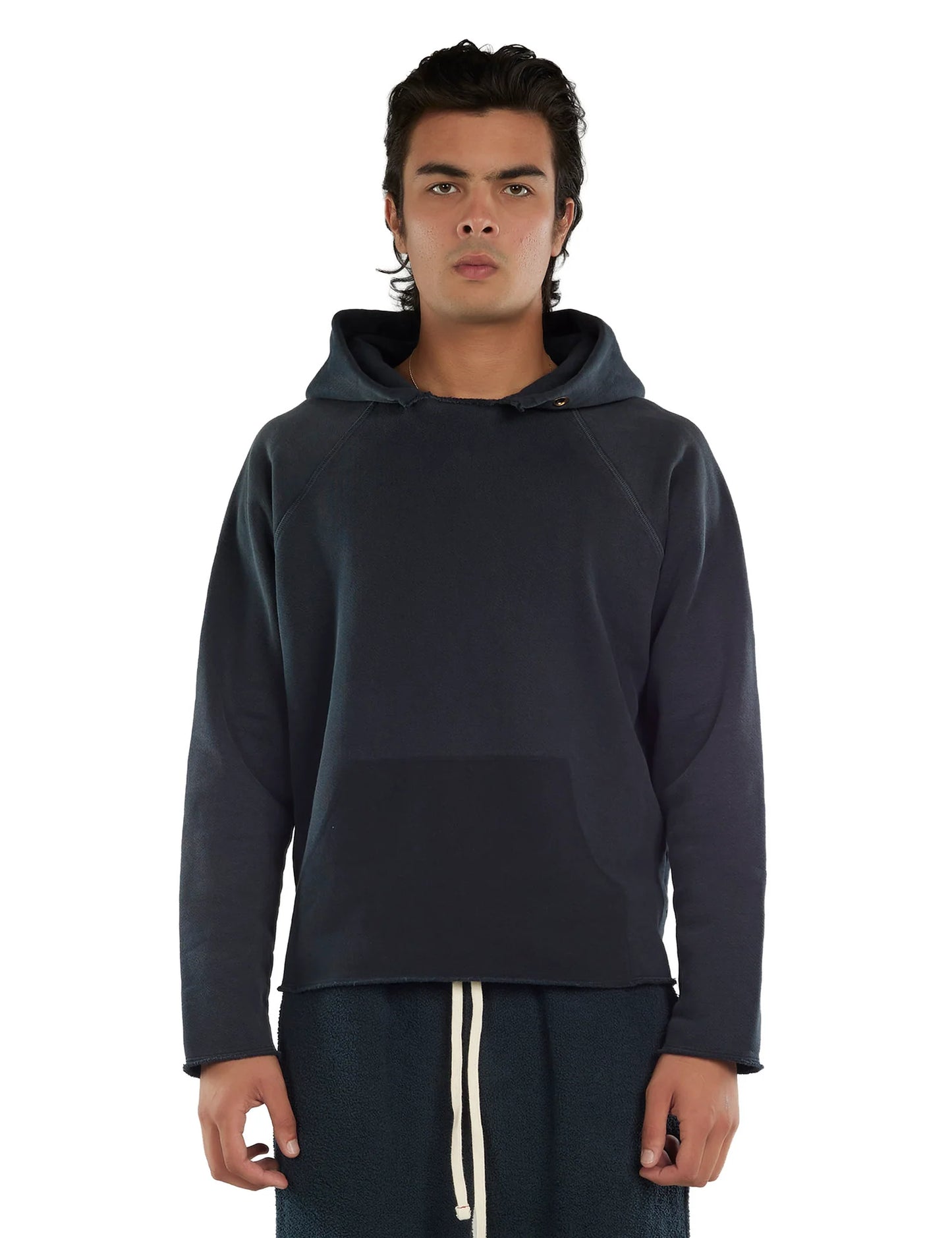 【NEW】LES TIEN_RAW RAGLAN HOODIE_CF-1135-PS