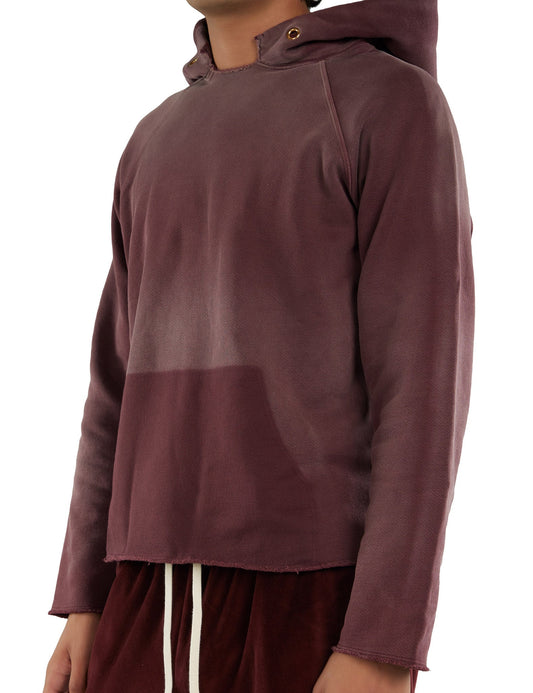 【NEW】LES TIEN_RAW RAGLAN HOODIE_CF-1135-PS