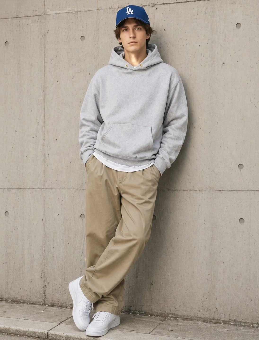 【Restock】“定番“  LES TIEN_CROPPED HOODIE_CF-1001