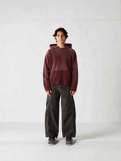 【残りわずか】LES TIEN_RAW RAGLAN HOODIE_CF-1135-PS