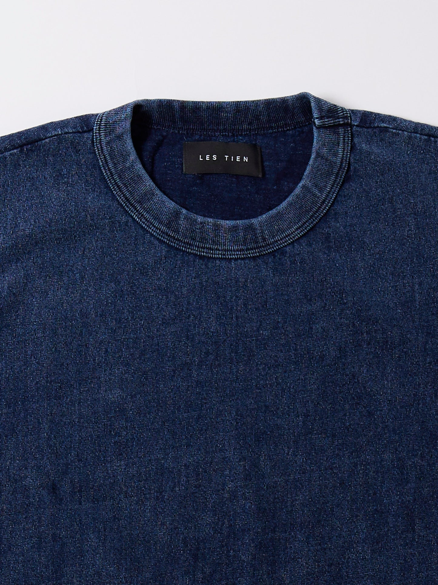 【NEW】LES TIEN_BINDED NECK RELAXED TEE_IJ-2088J