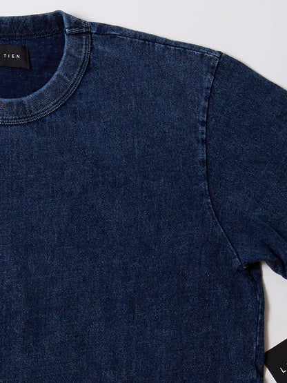 【NEW】LES TIEN_BINDED NECK RELAXED TEE_IJ-2088J