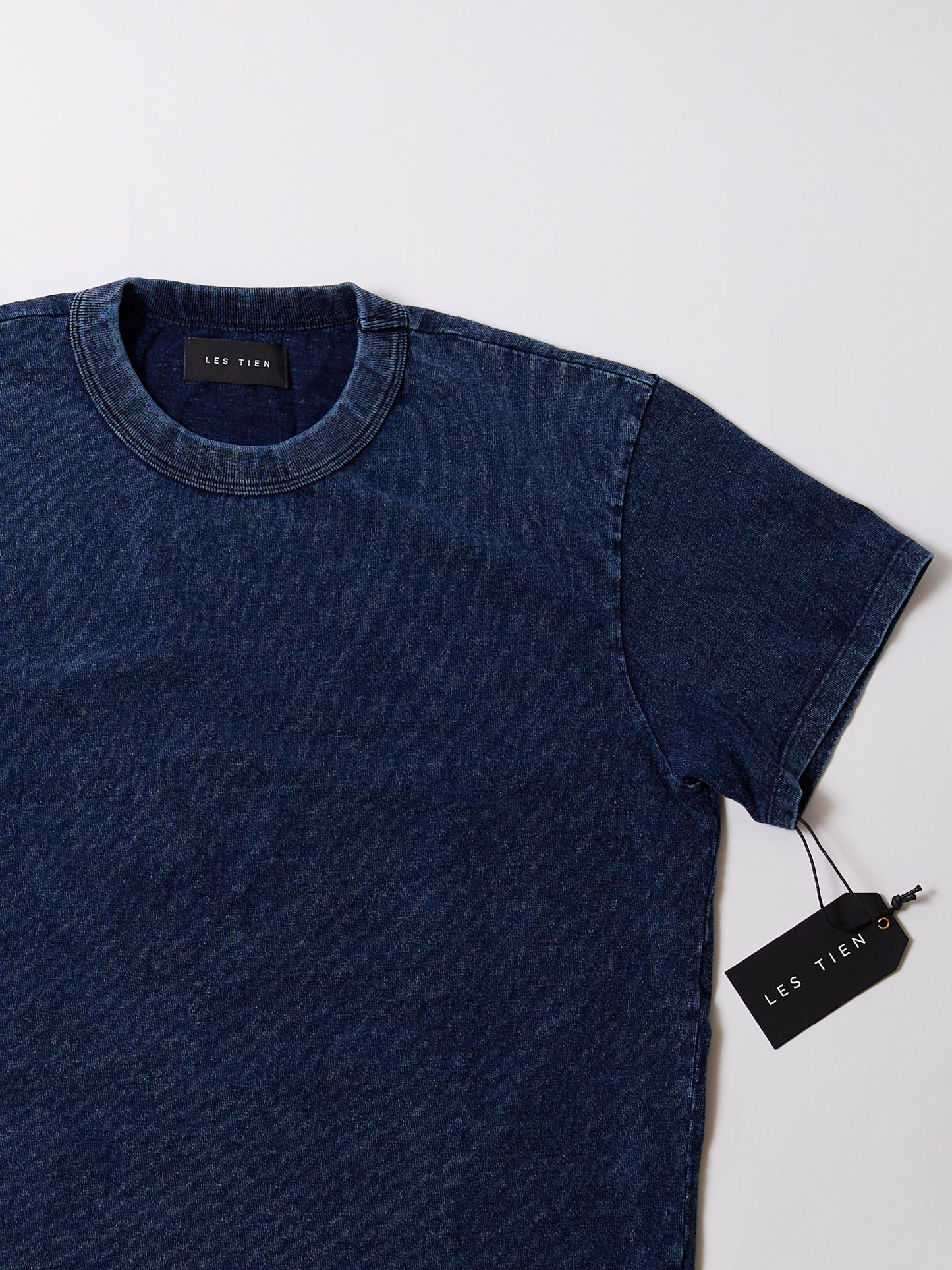 【NEW】LES TIEN_BINDED NECK RELAXED TEE_IJ-2088J