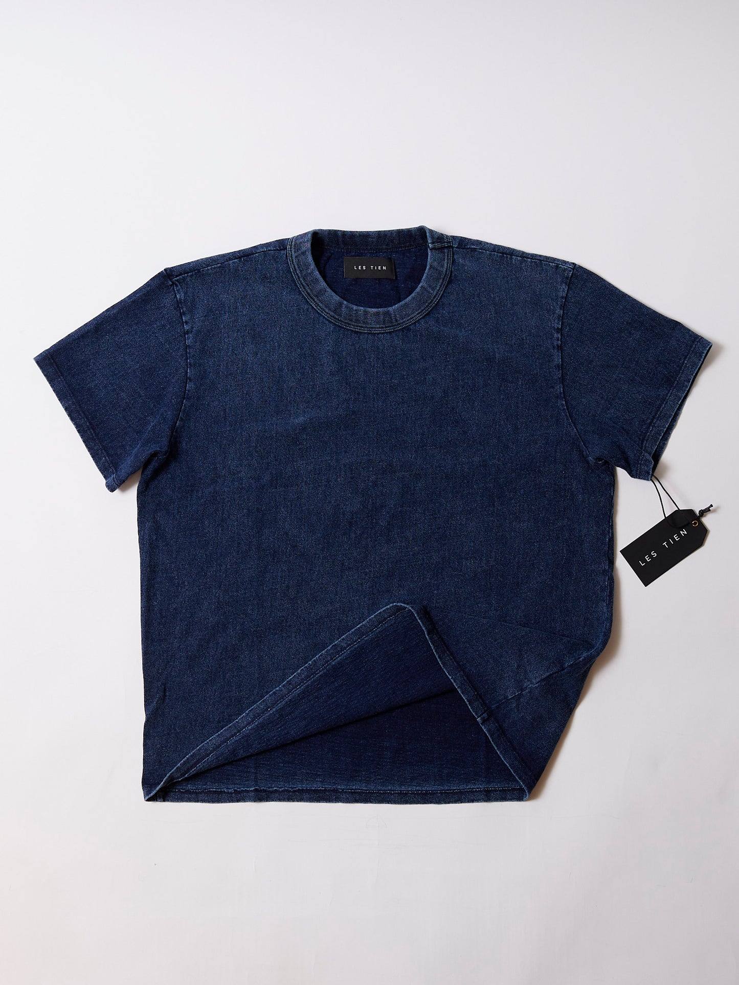 【NEW】LES TIEN_BINDED NECK RELAXED TEE_IJ-2088J
