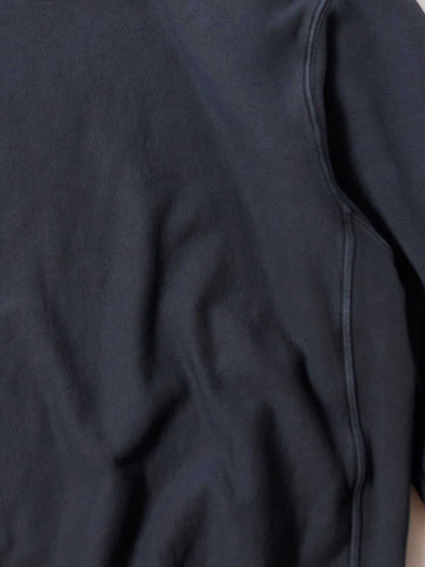 【NEW COLOR】LES TIEN_CROP CREW_CF-1003 (FADED BLACK)
