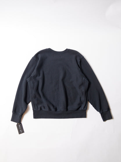 【NEW COLOR】LES TIEN_CROP CREW_CF-1003 (FADED BLACK)