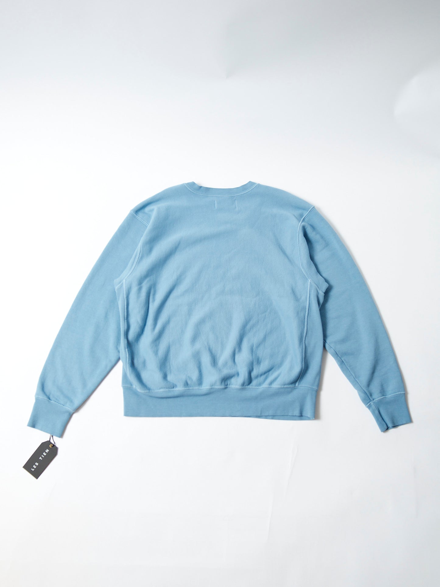 【NEW COLOR】LES TIEN_CROP CREW_CF-1003 (GLACIER)