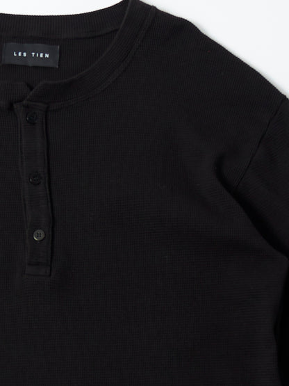 【NEW】LES TIEN_サーマルBASEBALL HEM HENLEY L/S_TH-2105