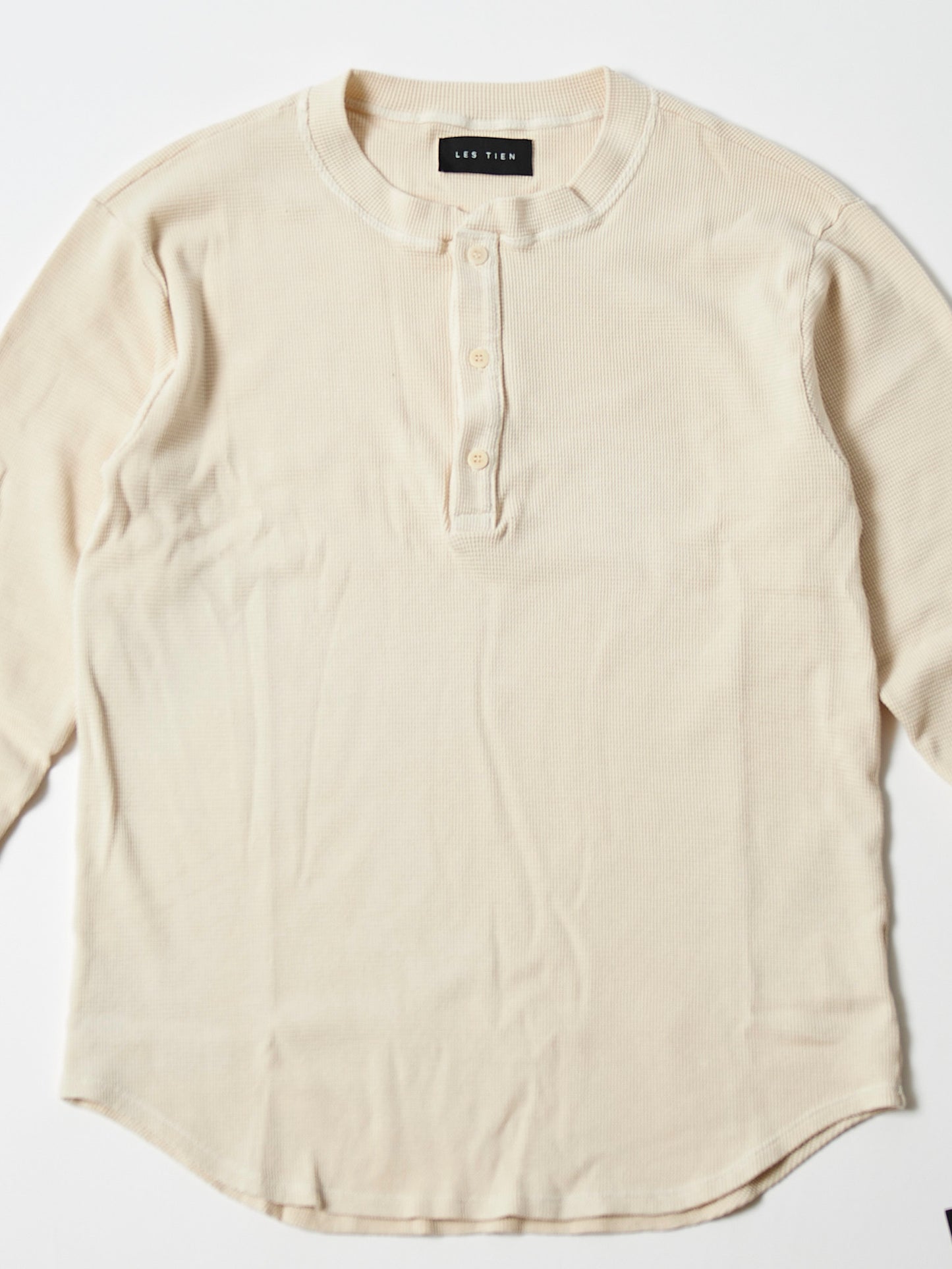 【NEW】LES TIEN_サーマルBASEBALL HEM HENLEY L/S_TH-2105