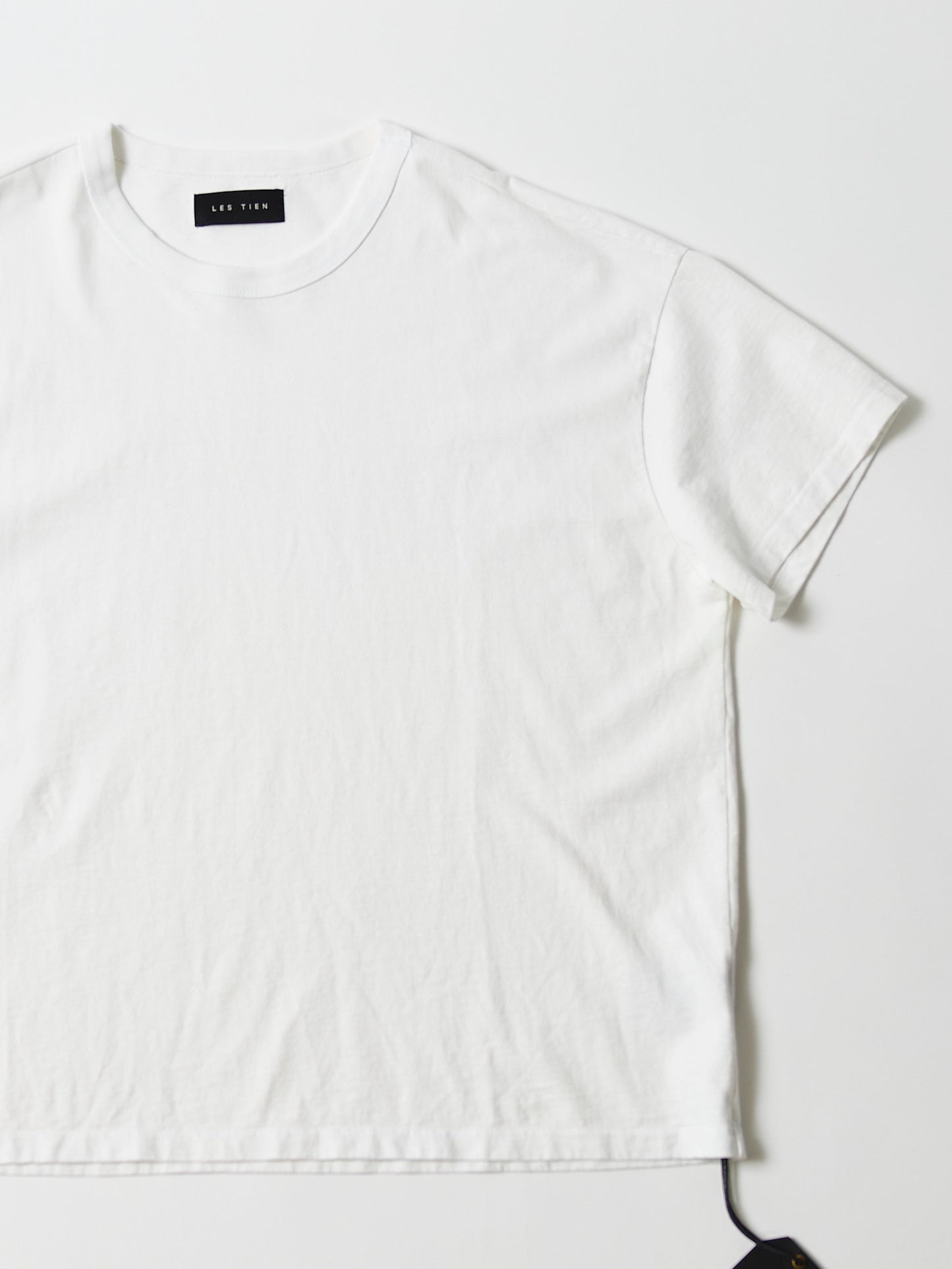 【NEW】LES TIEN_BINDED NECK OVERSIZED TEE_HV-2092