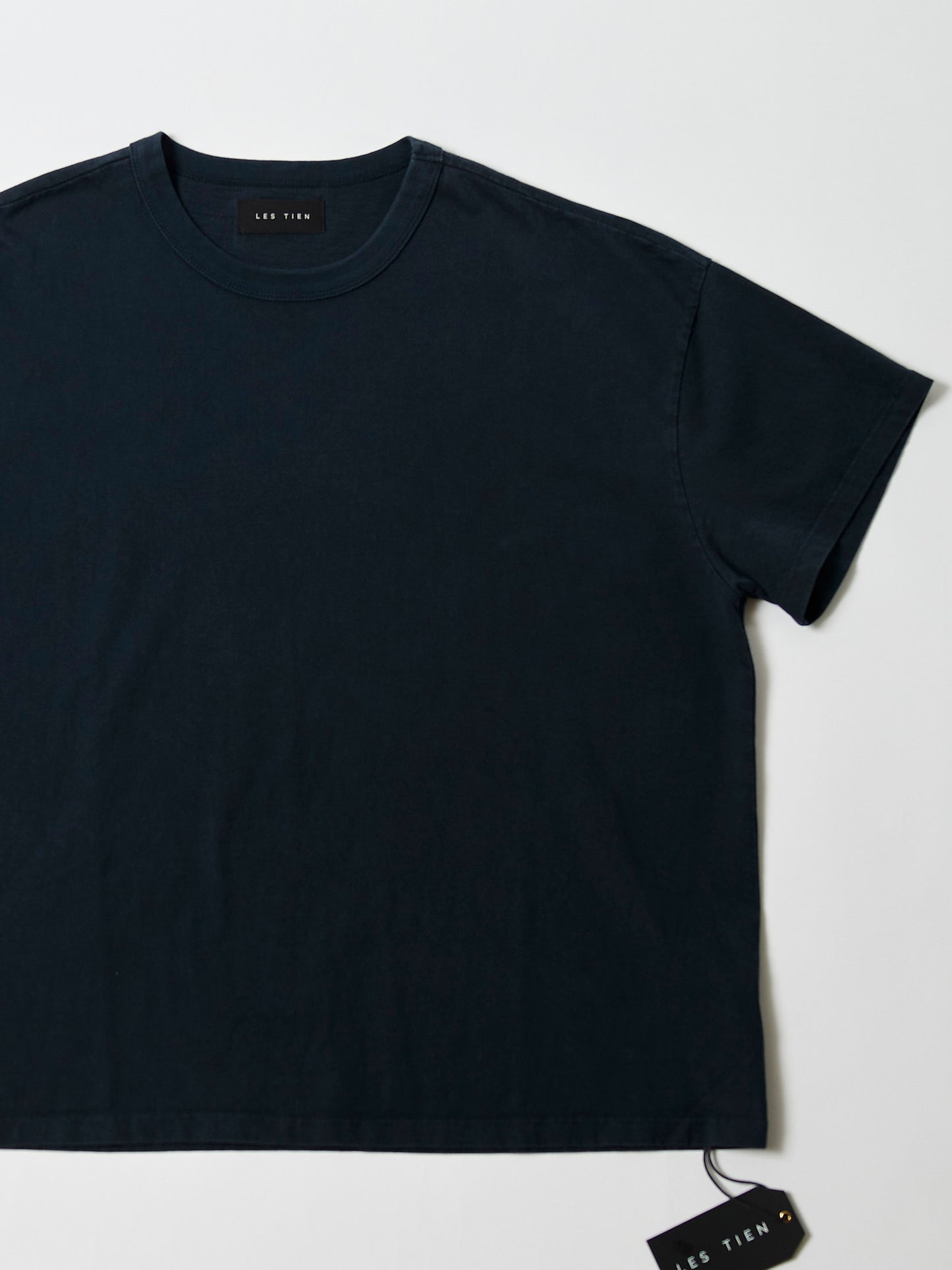 【NEW】LES TIEN_BINDED NECK OVERSIZED TEE_HV-2092